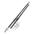 Expandable Curtain Double Rod with Twisted Cage Finial - 2m